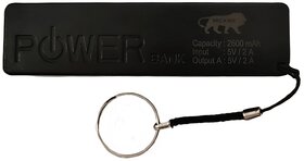 Unv 2600 Mah Power Bank (15 W Fast Charging)  (Black Lithium-Ion)B