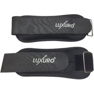 Adjustable Neoprene Ankle Weights 500gm Pair for Men  Women