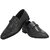 MIROCK Men Black Leather Formal Loafers