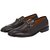 MIROCK Men Brown Leather Loafers