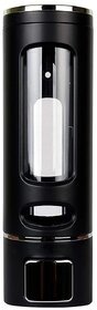 CIS Capsule Soap Dispenser 400ml | Wall Mounted Refillable Liquid Soap Dispenser, Black