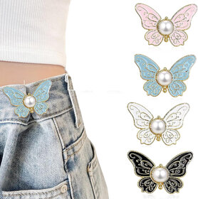 Women Butterfly Jeans Clip