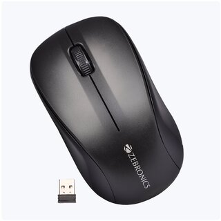ZEB-Pace Wireless Mouse | Smooth Tracking & Comfortable Grip, Black