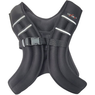 5Kg Adjustable Weight Vest for Men  Women  Premium Weighted Training Vest for Strength Training, Running etc.