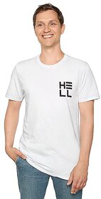 Unisex Cotton T-Shirt with DTF Print  Stylish Round Neck Graphic Tee for Men  Women  Casual Comfortable Soft Cotton Shirt, Parties  Gift  HK-Hell