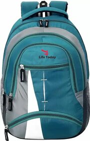 15.6 Inch Laptop Backpack 35 LTR Bag for School, College and Office Bags 35 L Backpack (Blue)