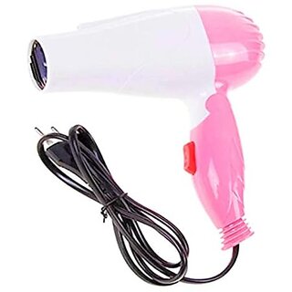 Daybetter Professional Hair Dryer For Men And Women Foldable Nv-1290 1000W Pink (Color My Be Change) Tar-A3