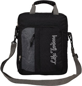 Life Today Men & Women Black Sling Bag - Regular Size