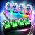 VikriDA LED Keyboard Fidget Keychain | Transparent Clicky Keyboard Button for Stress & Anxiety Relief