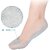 SWIFTSTYLE Waterproof Silicone Socks for Women & Men | Anti-Crack Heel Protector | Shoe Bite Pad | Silicon Foot Cover for Cracks | Rain Socks | Reusable Insole Support (Full Heel, 1 Pair)