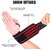 Eastern Club Power Cotton Gym Support with Thumb Support Grip 1 Pair