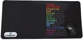 FAIRBIZPS Gaming Mousepad Large Extended Soft Mouse Pad for Computer Laptop Gaming Mouse Pad Mousepads Mat