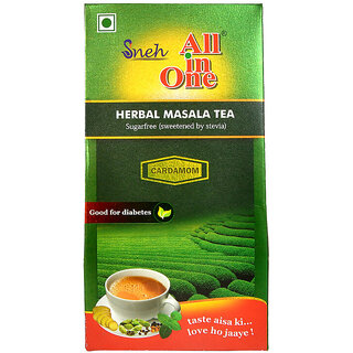 All in One Herbal Masala Tea Sugarfree Cardamom