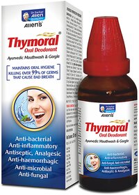 Thymoral Oral Deodorant (30ml x 4 paks) - mouthwash and gargle