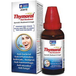 Thymoral Oral Deodorant (30ml x 4 paks) - mouthwash and gargle