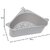 Multipurpose Kitchen Sink Corner Strainer Basket with Suction Holder  Plastic Sink Drain Storage Organizer Tray for Was