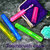 (Pack of 4) Plastic Toothbrush Covers | Anti-Bacterial Hygienic Multicolor Travel Storage Case