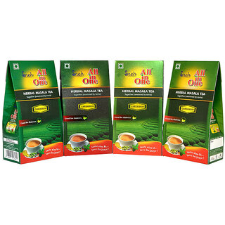 Pack of 4  All in One Herbal Masala Tea Sugarfree Cardamom