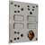 Combined Extension Box 4 Switch 3 Socket with holder