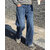 Ausk Men's Blue Solid Relaxed Fit Jeans