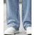 Ausk Men's Light Blue Solid Relaxed Fit Jeans