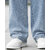 Ausk Men's Light Blue Solid Relaxed Fit Jeans