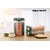 2500ML 4-Section Kitchen Organizer Airtight Food Storage Container Grocery Box with LID (Pack Of 1)