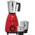 Maharaja Whiteline Mixtron Classic Mixer Grinder with 3 Jars - 500W (Red)