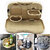 Car Back Seats Multi-Functional Universal Pockets Storage Organiser Bag, Standard Black