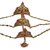 Crown Three 3 Steps Crown Free Size For Bharatanatyam Dance Performance