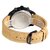 Curren Round Dial Brown Leather Strap Men Quartz Watch for Men