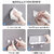 JDNMFASHION Wall Mounted Soap Box with Double Soap Holder & Drain Tray (Multicolor)