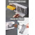 JDNMFASHION Wall Mounted Soap Box with Double Soap Holder & Drain Tray (Multicolor)