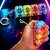 VikriDA LED Keyboard Fidget Keychain | Transparent Clicky Keyboard Button for Stress & Anxiety Relief_CLONE-127