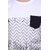 Fidato Men's Round Neck Half Sleeves Multicolor Tshirt (FDMARNC97)