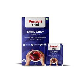 Pansari Earl Grey Black Tea - 25Dips