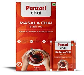 Pansari Masala Black Tea - 25Dips