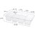 Plastic Divided Veggie Tray With Lid Clear Snackle Box Charcuterie Container For Fridge Organizer Bins 5 Compartment Sna