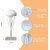 LED Cute Jellyfish Night Light Night Lamp (10 cm, Multicolor)