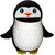 Pioneers Wall Mounted Penguin Toothbrush Holder  Self Adhesive Bathroom Organizer, Designer Brush Holder for Toothbrushes, Makeup Brushes & Multipurpose Storage.