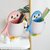 Pioneers Wall Mounted Penguin Toothbrush Holder  Self Adhesive Bathroom Organizer, Designer Brush Holder for Toothbrushes, Makeup Brushes & Multipurpose Storage.