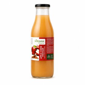 Nirvana Organic Apple Cider Vinegar with Mother  Raw Unfiltered ACV  Himalayan Apples  Natural Detox  Health Benefits  500ml
