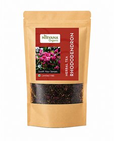 Nirvana Organic Herbal Rhododendron Tea - Caffeine-Free Antioxidant Blend