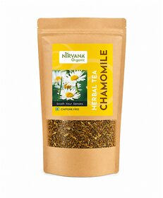 Nirvana Organic Chamomile Herbal Infusion - Caffeine-Free Tea for Relaxation  Digestive Health