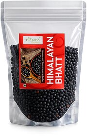 Nirvana Organic Himalayan Black Soybean  Protein-Rich Whole Black Soybeans  500g