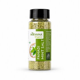 Nirvana Organic Pahadi Mint Salt - (150gms)