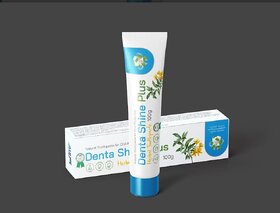 Dentashine Plus Herbal Toothpaste - Fluoride-Free, Natural Oral Care for Sensitive Teeth  Healthy Gums