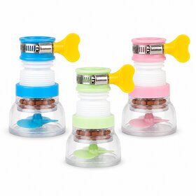 Flexible Clamp Fit Faucet Extender for Kitchen Sink and Basin Pack of 3