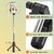 Premium R1 Bluetooth Selfie Sticks with Remote, 3-in-1 Multifunctional Selfie Stick Tripod Stand Mobile Stand Compatible with All Phones (Black)