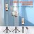Premium R1 Bluetooth Selfie Sticks with Remote, 3-in-1 Multifunctional Selfie Stick Tripod Stand Mobile Stand Compatible with All Phones (Black)